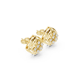 Earring 9#10003PE@7 - Yellow Gold - Image