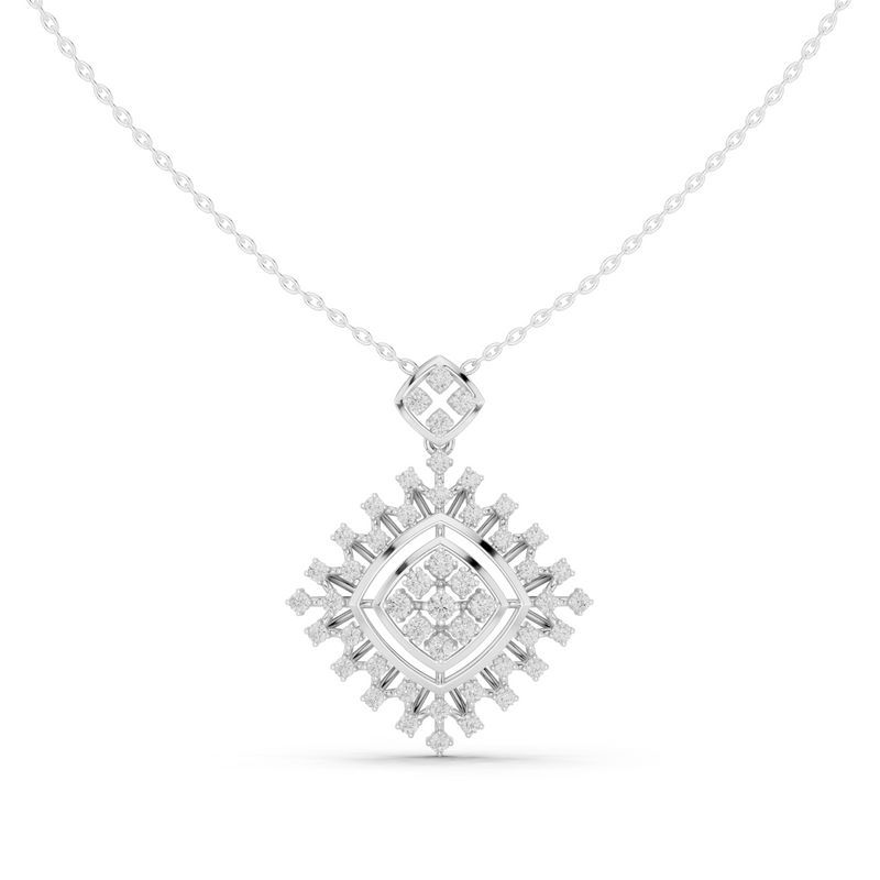 Pendant 9#10003P@7 - White Gold - Image