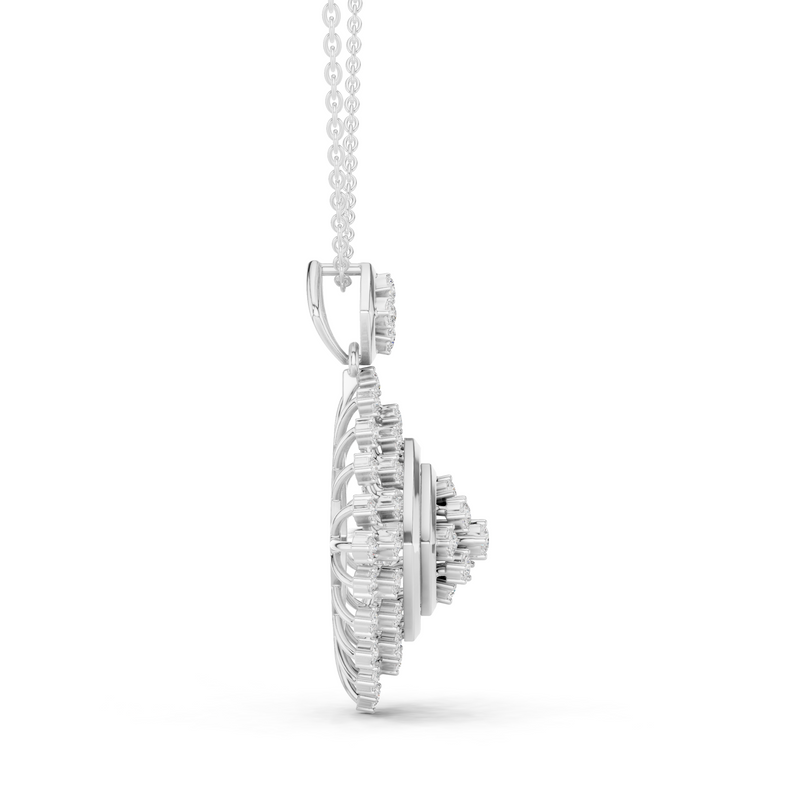 Pendant 9#10003P@7 - White Gold - Image