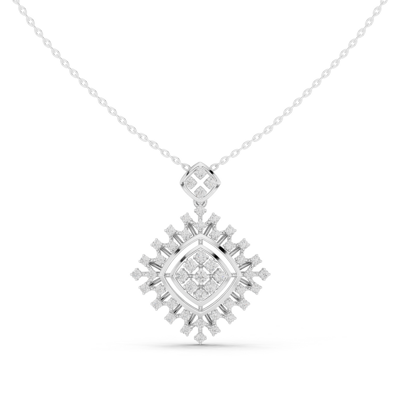 Pendant 9#10003P@7 - White Gold - Image