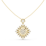 Pendant 9#10003P@7 - Yellow Gold - Image