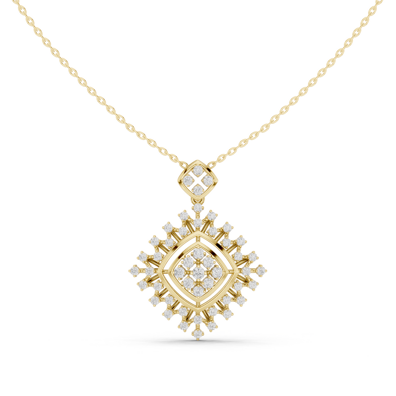Pendant 9#10003P@7 - Yellow Gold - Image