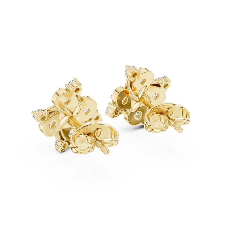 Earring 9#10004E - Yellow Gold - Image