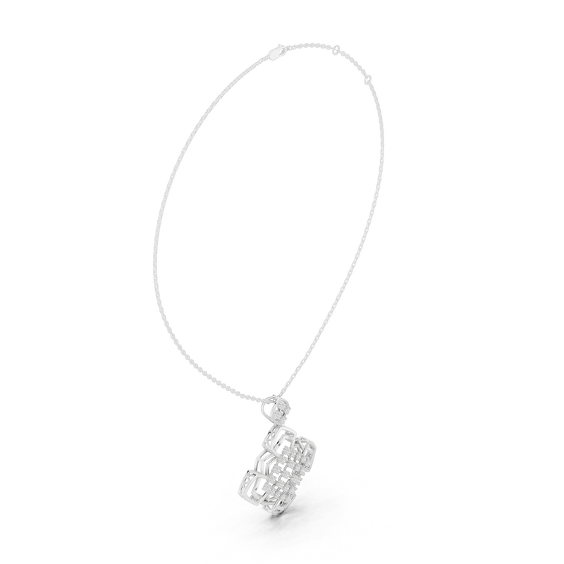 Pendant 9#10004P@7 - White Gold - Image