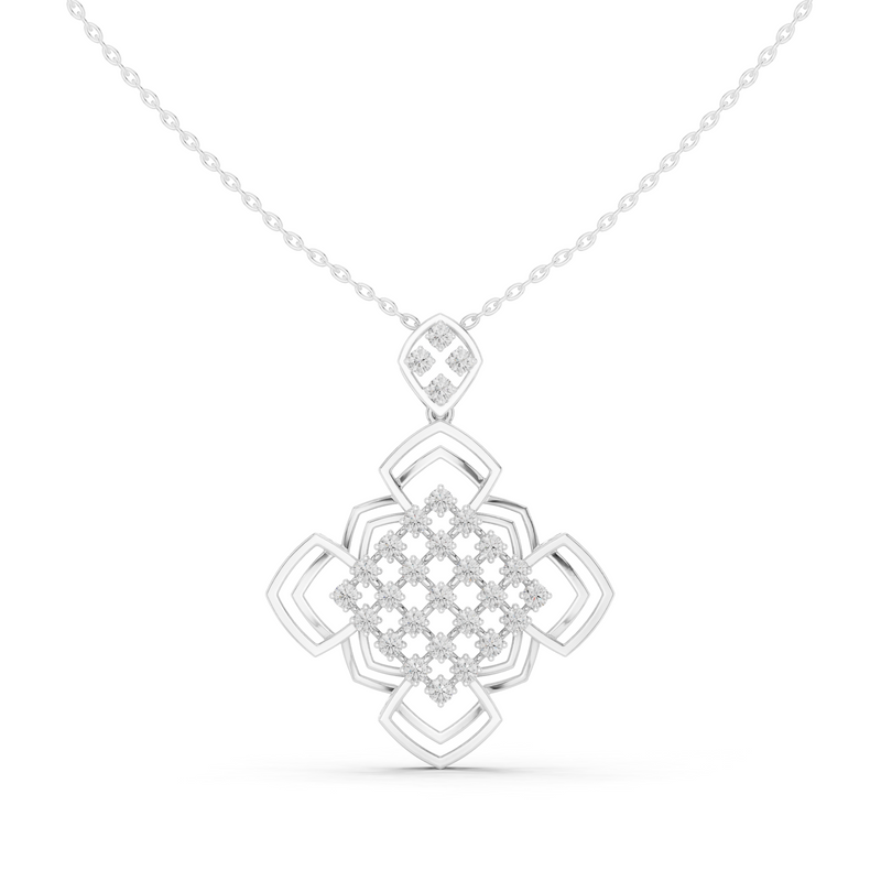 Pendant 9#10004P@7 - White Gold - Image