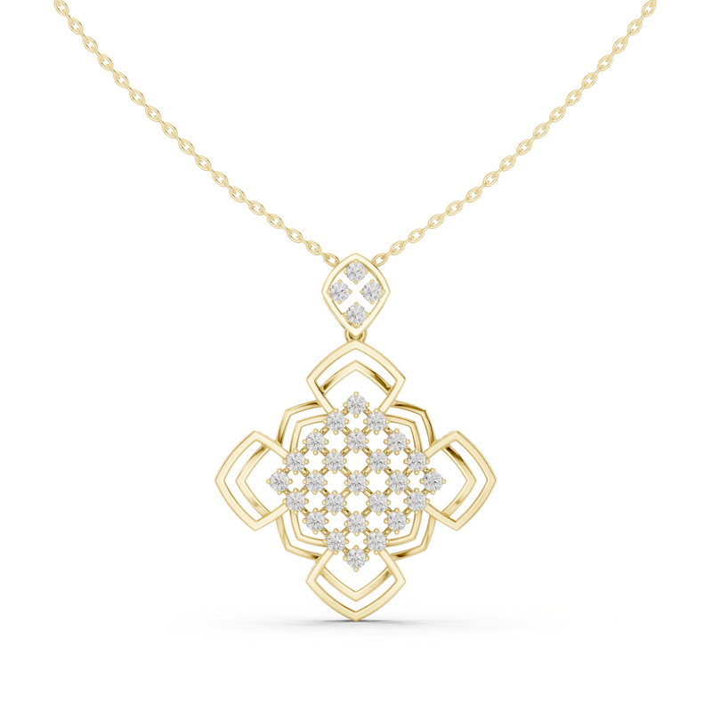 Pendant 9#10004P@7 - Yellow Gold - Image