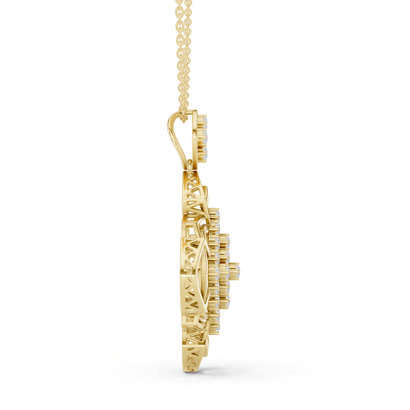 Pendant 9#10004P@7 - Yellow Gold - Image