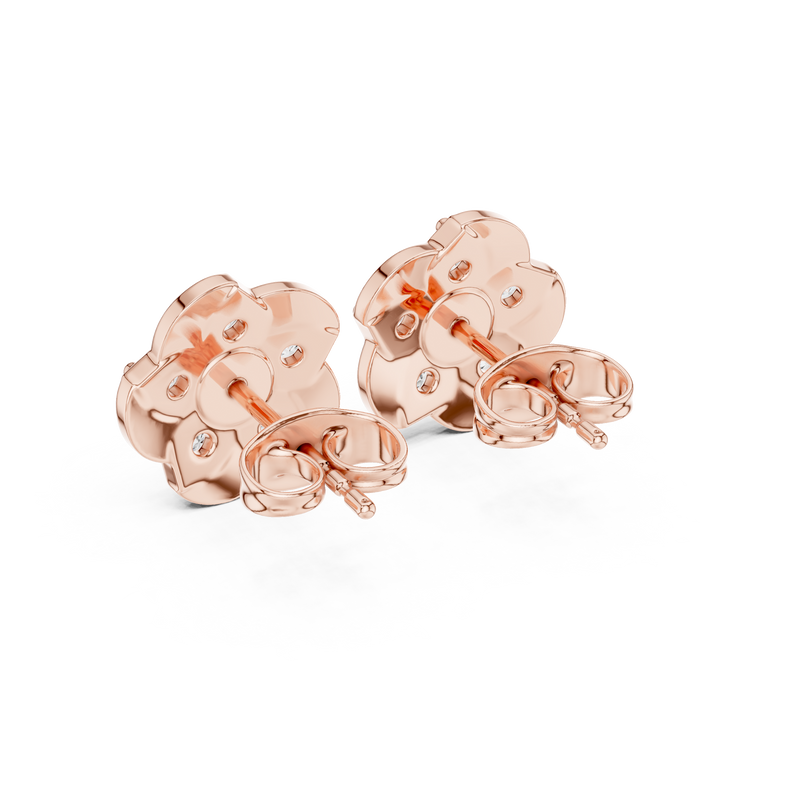 Earring 9#10005E@7 - Rose Gold - Image