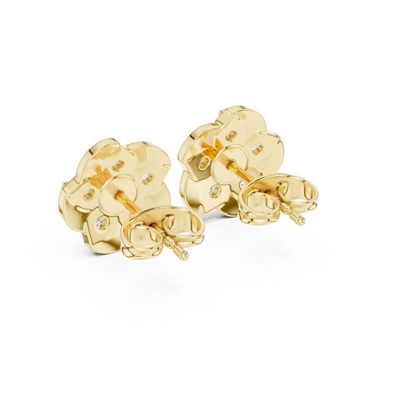 Earring 9#10005E@7 - Yellow Gold - Image