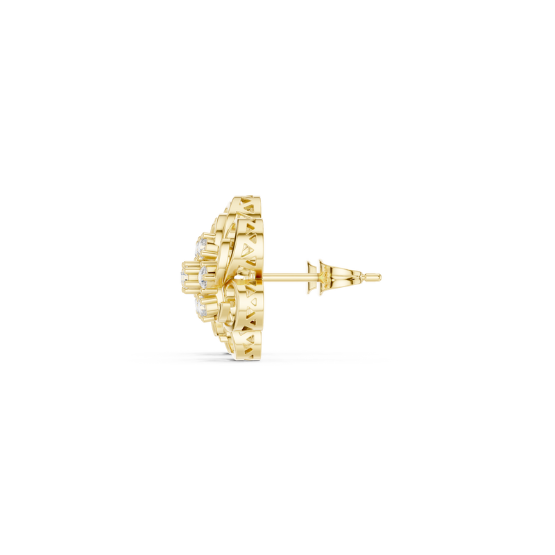 Earring 9#10005PE@7 - Yellow Gold - Image
