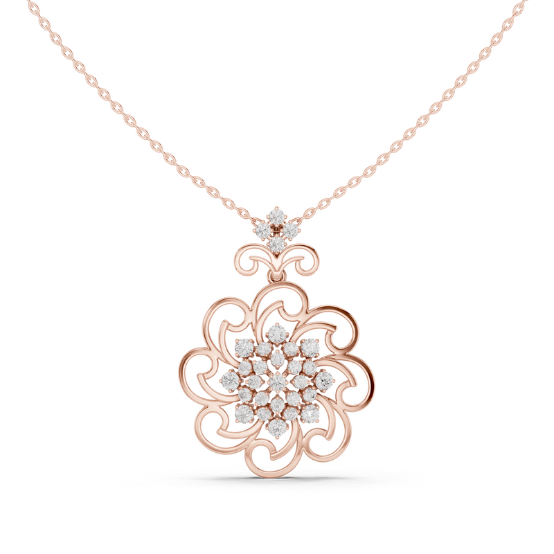 Pendant 9#10005P@7 - Rose Gold - Image
