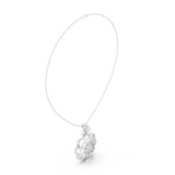 Pendant 9#10005P@7 - White Gold - Image