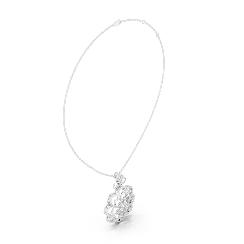 Pendant 9#10005P@7 - White Gold - Image