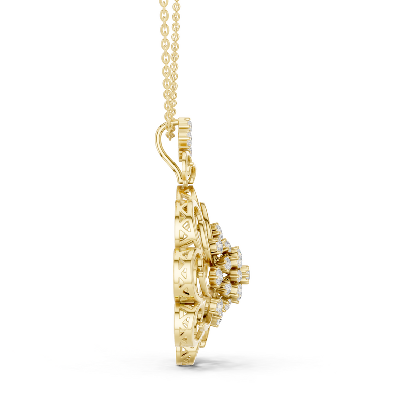 Pendant 9#10005P@7 - Yellow Gold - Image