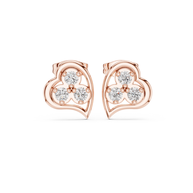 Earring 9#10006E - Rose Gold - Image