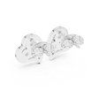 Earring 9#10006E - White Gold - Image