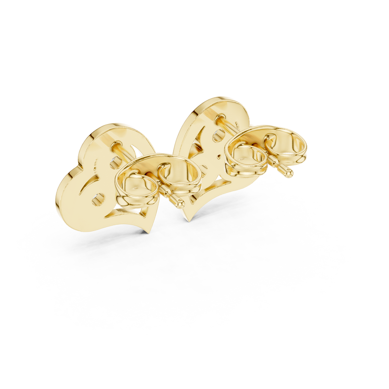 Earring 9#10006E - Yellow Gold - Image