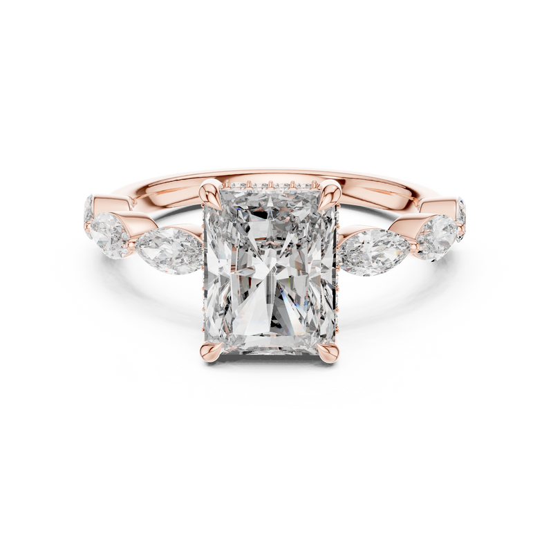 Ladies Ring 9#10006L_02 - Rose Gold - Image