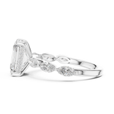 Ladies Ring 9#10006L_02 - White Gold - Image