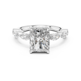 Ladies Ring 9#10006L_02 - White Gold - Image