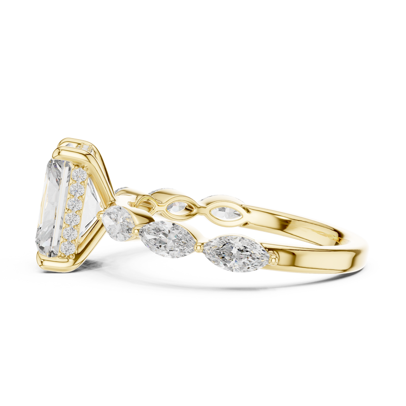 Ladies Ring 9#10006L_02 - Yellow Gold - Image