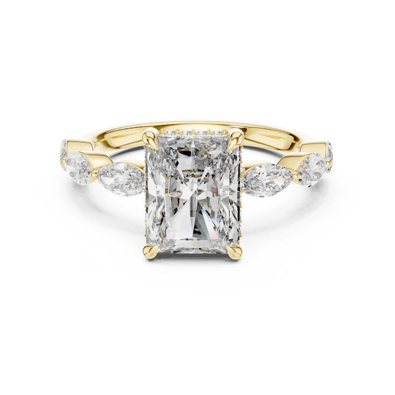 Ladies Ring 9#10006L_02 - Yellow Gold - Image