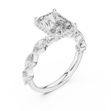 Ladies Ring 9#10006L_02 - White Gold - Image