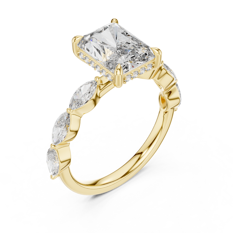 Ladies Ring 9#10006L_02 - Yellow Gold - Image