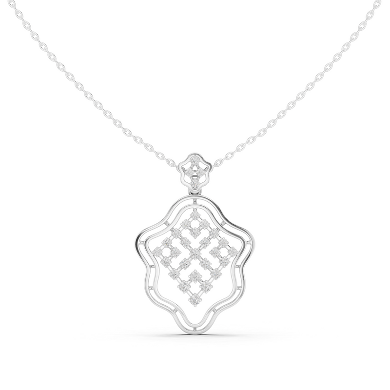 Pendant 9#10006P@7 - White Gold - Image