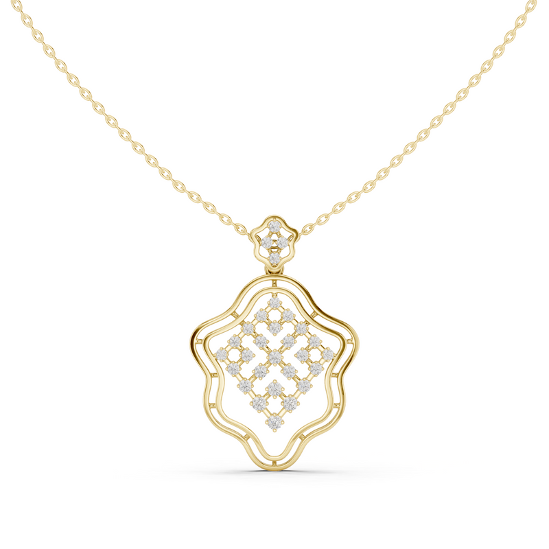 Pendant 9#10006P@7 - Yellow Gold - Image