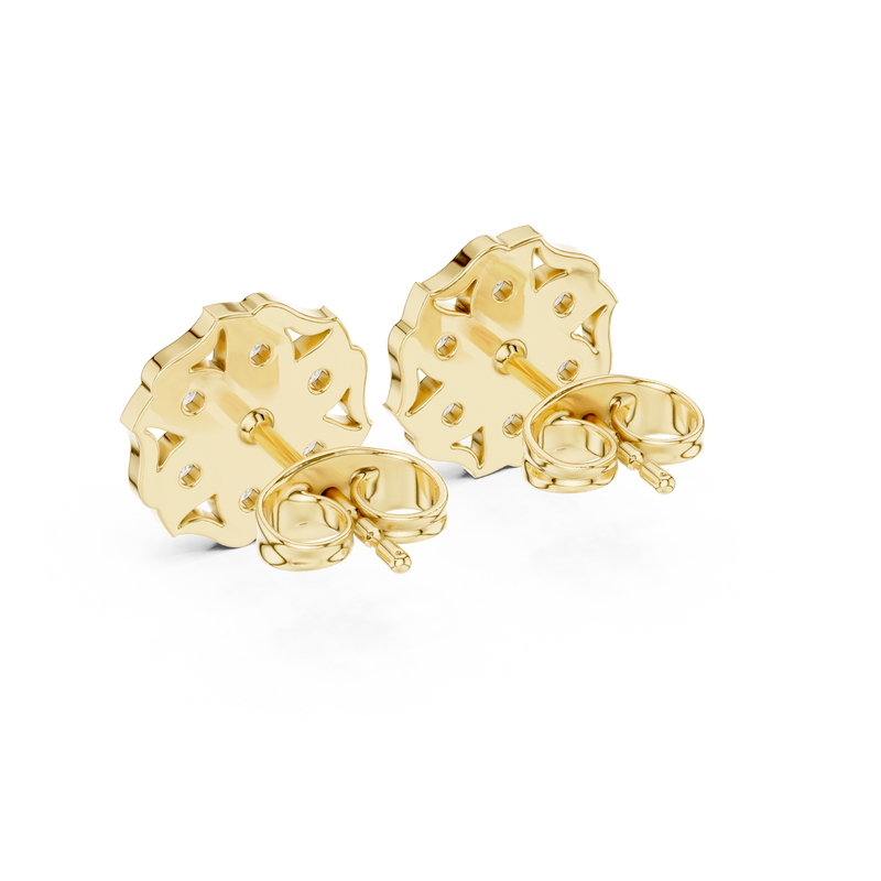 Earring 9#10007E@7 - Yellow Gold - Image