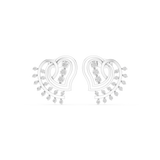 Earring 9#10007PE@7 - White Gold - Image