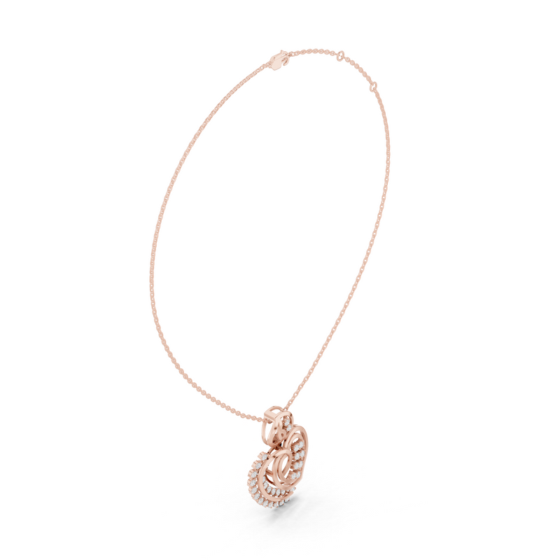 Pendant 9#10007P@7 - Rose Gold - Image