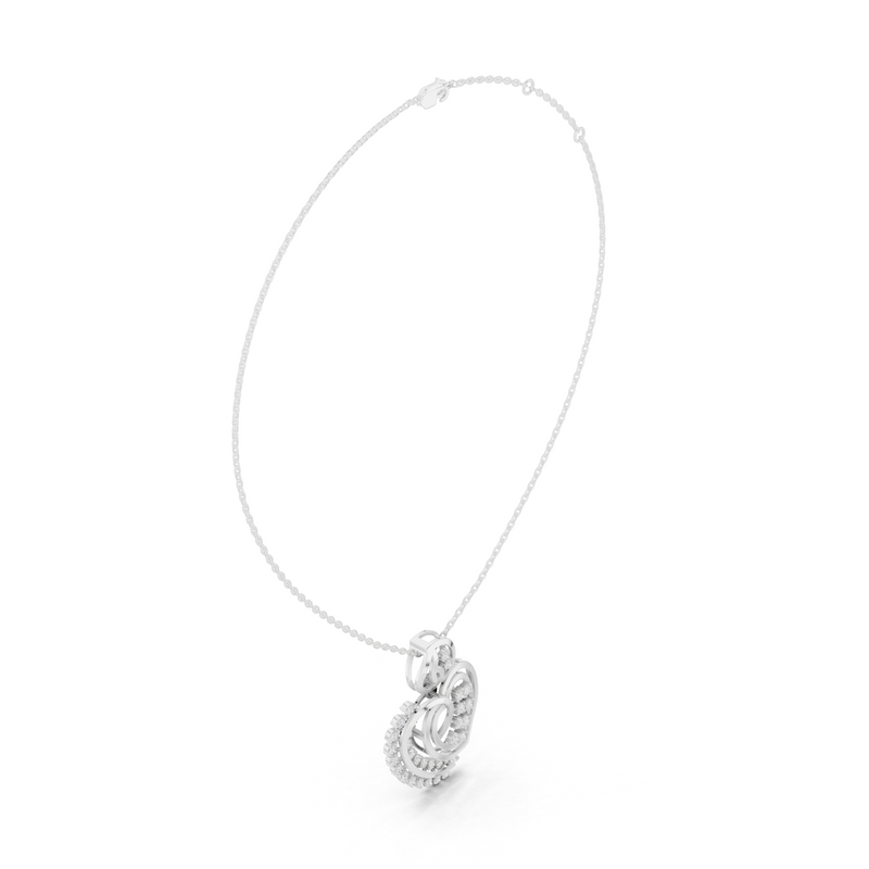Pendant 9#10007P@7 - White Gold - Image