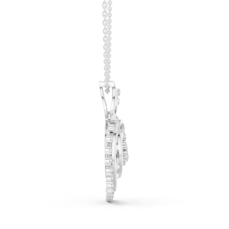 Pendant 9#10007P@7 - White Gold - Image