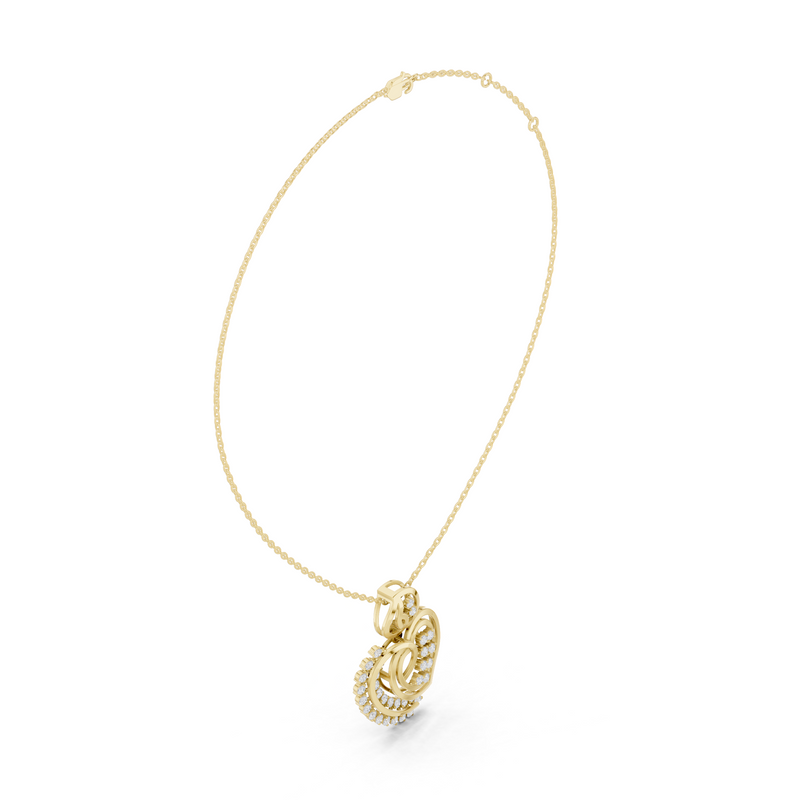 Pendant 9#10007P@7 - Yellow Gold - Image