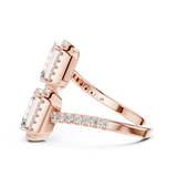 Ladies Ring 9#10008L_15@7 - Rose Gold - Image