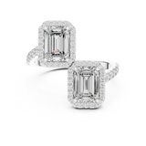 Ladies Ring 9#10008L_15@7 - White Gold - Image