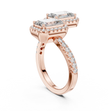Ladies Ring 9#10008L_15@7 - Rose Gold - Image