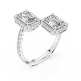 Ladies Ring 9#10008L_15@7 - White Gold - Image