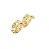 Earring 9#10008PE@7 - Yellow Gold - Image