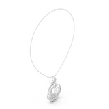 Pendant 9#10008P@7 - White Gold - Image