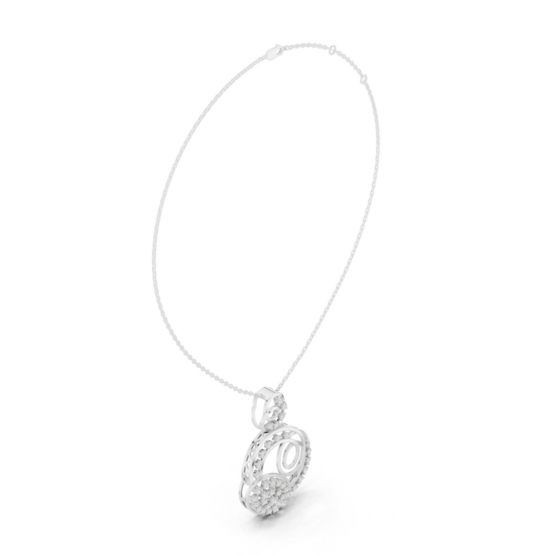 Pendant 9#10008P@7 - White Gold - Image