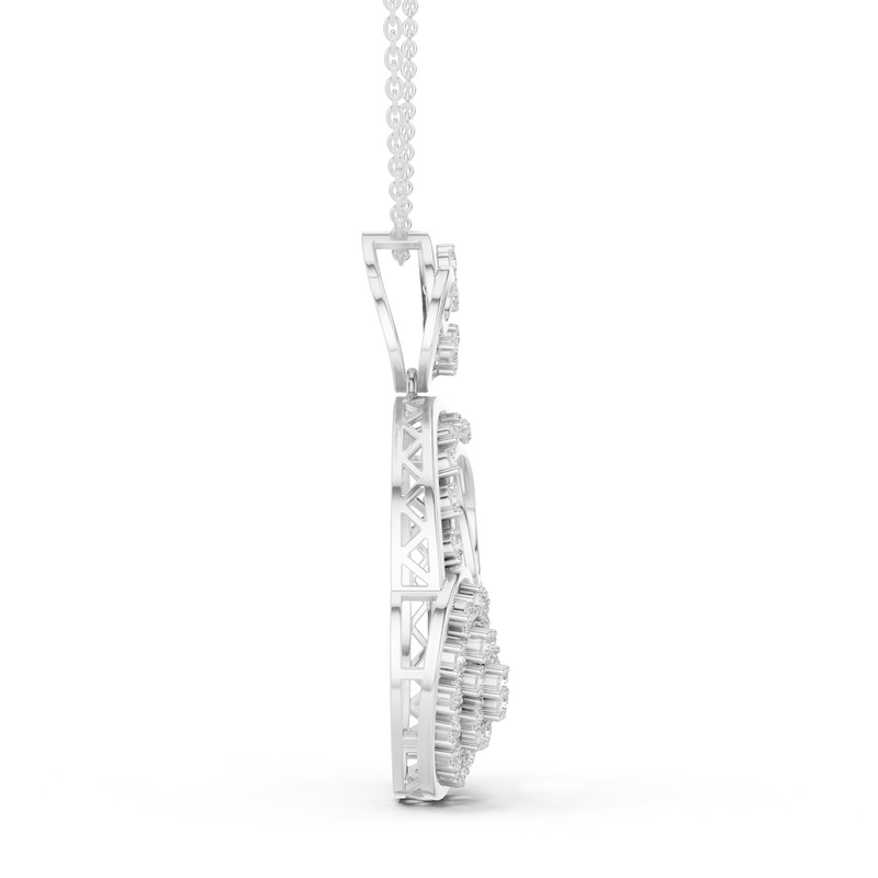 Pendant 9#10008P@7 - White Gold - Image
