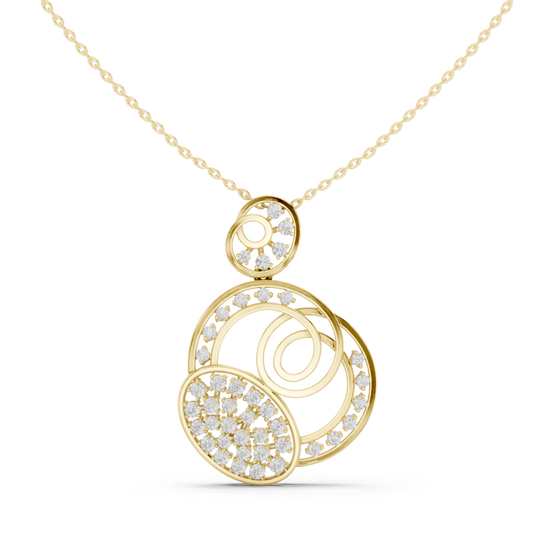 Pendant 9#10008P@7 - Yellow Gold - Image