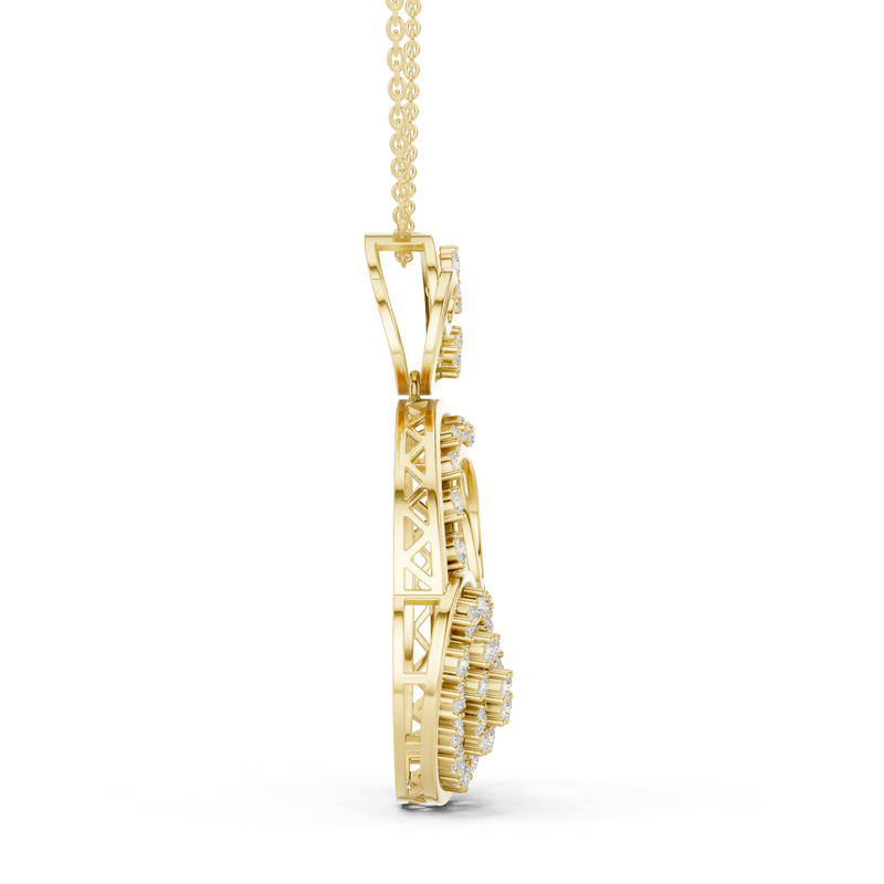 Pendant 9#10008P@7 - Yellow Gold - Image