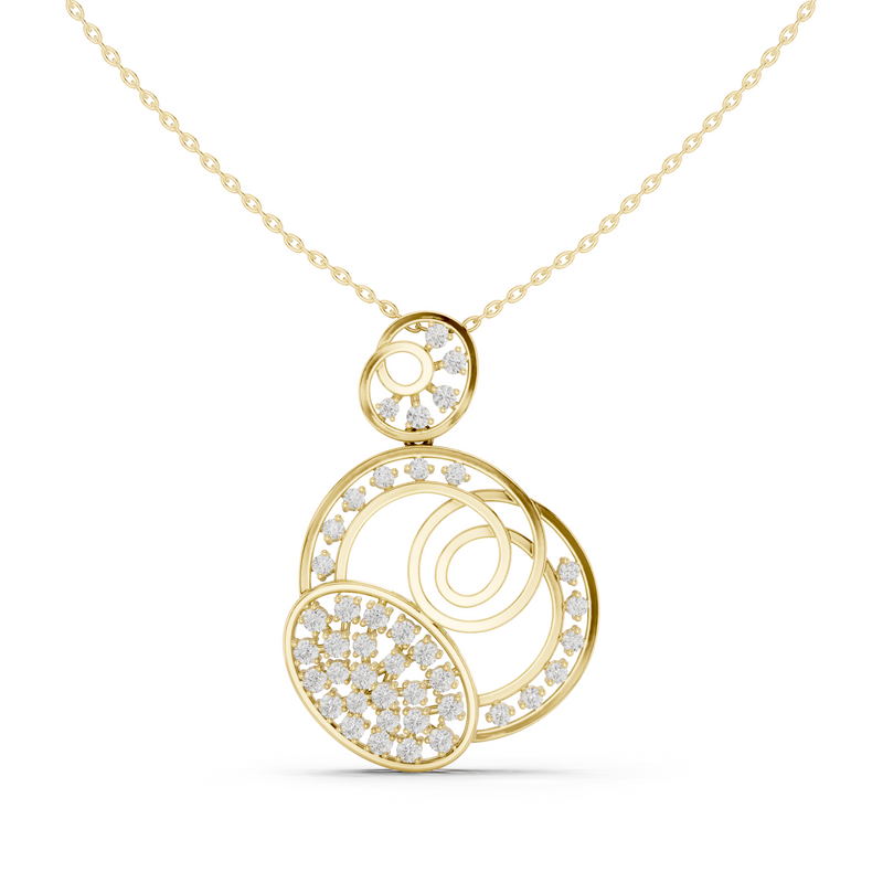Pendant 9#10008P@7 - Yellow Gold - Image