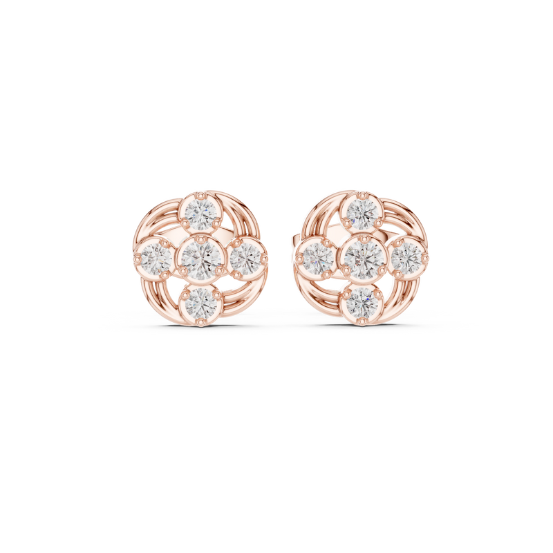 Earring 9#10009E - Rose Gold - Image