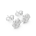 Earring 9#10009E - White Gold - Image