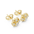 Earring 9#10009E - Yellow Gold - Image